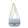 Designer Luxury fashion Tote Bags New handbag for women in 2024 fashionable and trendy crossbody bag versatile single shoulder bag high-end diamond grid chain bag