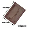 men's Coin Purse RFID Blocking Genuine Leather Mini Wallet Credit Card Holder Wallet for Men mey bag s1PV#