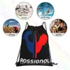 rossignol Ski Logo R Pure Mountain Company Trekkoordtassen Sporttas Reizen Strandtas Gym Draagtas Outdoor Hardlopen 88p7 #