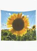 Tapestries Sunflower Tapestry Art Mural Decoration Home Decorations Aesthetic Wall Decor