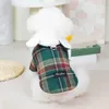 Vestuário para cães Pet Casaco bonito algodão textura camisa cor brilhante animais de estimação roupas para o inverno