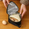 1/2pcs śniadanie insulati torba termiczna trójkątna ryżowa piłka lunch pudełko przenośne jedzenie bento świeży woreczka aluminiowa folia insulati w8di#