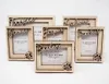 Personalized Dog Frame Dog Memorial Gift Custom Dog Picture Frame Pet Name Po Frame Free Custom Wooden Engrave Color Printing 240325