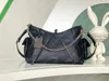 24SS NEUE LOCOMOTIVE BAG LL10A MILROR -MILROR -Qualität Einzelumhängetasche Luxus Leder Crossbody Tasche Unisex Fashion Chain Bag Exquisite Verpackung kostenlos Versand 33 cm