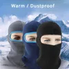 Bérets Winter Thermal Fleece Balaclava Masque complet Masque Motorcycle de moto