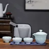 SET DI ATTUALI A TEFE SET DESIGNO IN CINEDI CHINESE SET TEA TEA SET PORTATIVA PARTE OFFICIO PARMA CERAMICO FLOWER TEASET Dono BUSINE COOL