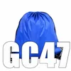 Mais recente 2024 Q1 GC 47 Bolsa com cordão GC47 Cinto Mochila à prova d'água Sapatos Roupas Yoga Correndo Fitn Bolsa de viagem e4tY #