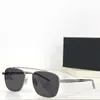 Modische Herren- und Damen-Sonnenbrille, neuartige lackierte Metallspiegelbeine SL665, dreidimensionale Volltextur, super gute UV400-Retro-Vollformat-Sonnenbrille