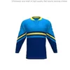 Ice Hockey Jersey Transfer Drukowane cyfrowe rugby poprawia spersonalizowany projekt