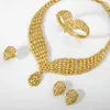 ZEADear – ensemble de bijoux couleur or, bague, Bracelet, accessoires de bijoux de mariage, Nigeria, italie, cadeaux, vente en gros