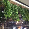 Fiori decorativi 240 cm 1 pz artificiale finto appeso pianta di vite foglie simulazione rampicanti ghirlanda casa giardino parete decorazione del club