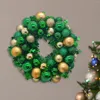 Decoratieve bloemen voordeur hangende krans ST Patricks Day Decor voor vakantie feest thuis