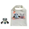 Eco Animal Owl Suptable Shop Bag carto wielokrotnego użytku na ramię kobietom przenośne torby spożywcze do przechowywania torby