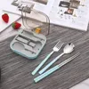 Dinnerware Sets Folding Tableware Set Portable Multifunctional Stainless Steel Cutlery Detachable Camping Cooking Kits Outdoor