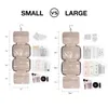 Bagsmart Makeup Cosmetic Bag med hängande krok Vattenbeständig toalettväska Travel Organiser för full storlek arrangör toalettartiklar P9xy#