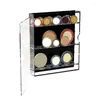 Dekorativa plattor Specie Cabinet för väggmontering Transparent Display Case Box With Magnet Door Study Room Sovrum Living