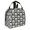 Mr Robot Fsociety Logo Boîte à lunch fuite Sac à lunch isolée de nourriture thermique pour les femmes Picnic Portable Sacs B599 # #