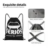 Terios Cordon Sac à dos Femmes Hommes Sport Gym Sackpack Pliable Shop Sac Sack e1WR #