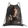 newt Maze Runner Death Cure Målning Drawstring Påsar ryggsäckar Handväskor Tygpåsar Anpassad påse DrawString Bag ryggsäck T2K5#