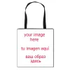 Passen Sie Ihr Logo / Name / Bild -Shop -Tasche an, Frauenbeutel lässig Frau Umhängetasche weibliche Gelegenheitshandtaschen Geschenk R99J#