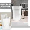 Mugs Plastic Juice Tumbler Simple Transparent Dental Cup Toothbrush Holders Reusable Cups