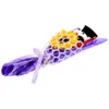 Decoratieve Bloemen Geschenken Dragen Boeket Afstuderen Zonnebloem Chique Ornament Afgestudeerden Accessoires Banket