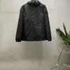 Jaqueta impermeável para homens e jaqueta à prova de água de água de água de pedra pulôver half zip hardshell japeous capuz 240320