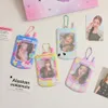 kpop Star Photocard Holder PVC Credit ID Bank Card Cover Photo Display Holder Bus Card Protective Case Pendant 027e#