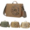 Sacs Militaire Toile Messenger Sac Armée Fan Hommes Tactique Sac À Dos En Plein Air Équitation Voyage Camping Rucasack École Ordinateur Sac À Bandoulière