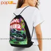 grave Digger 2021 Kevin Harvick Mster Truck Racing Drawstring Backpack Swimming Sports Bag O2GQ#