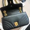 Designer-Tasche Marmt Umhängetasche Frauen Leder Soho Disco Einkaufstasche Fransen Menger Geldbörse Designer Umhängetaschen Geldbörse Abend Quaste Fi 19t3 #