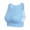 Soutien-gorge de sport Double couche en maille pour femmes, beau dos, séchage rapide, antichoc, Fitness, gilet de grande taille pour femmes