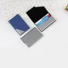 1 ~ 10pcs Portafoglio creativo impermeabile Stainl acciaio scatola di metallo Sier alluminio Busin Id porta carte di credito copertura della cassa della tasca 42pE #