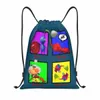 Pikmins Jeux vidéo Cordon Sac à dos Femmes Hommes Sport Gym Sackpack Portable Shop Bag Sack u2F7 #