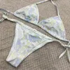 Micro Bikini Tasarımcı Yüzme Takım Kadınlar İçin Yüzme Takım elbise Maillot de Bain femme triangl bikini açık fincan sütyen iç çamaşırı bikini pembe banyo takım elbise seti mayo plaj kapağı