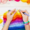 9 в 1 USB Light Up Crochet Hooks вязание игл