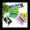 10Pcs Pencil Pouch For 3 Ring Binder-Zipper Pouches Case With Double Pocket And Mesh Window Bags