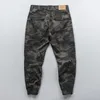 Men's Pants 97% Cotton Camouflage For Men Retro Casual Workwear Patch Jogger Trousers Youth Male Spring Autumn Fashion Washed Wear