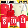 2024 waLes soccer jerseys Cymru BALE WILSON JAMES JOHNSON ALLEN GIGGS BROOKS RAMSEY MOORE VOKES SMITH DAVIES AMPADU Rodon VOKES Men kids maillot de football shirts