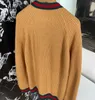 Erkekler Artı Boyut Hoodies Sweatshirts Jacquard Mektubu Knited Sweater Sonbahar / Kış Kurtlama Makinesi E Özel Jnlarged Detay Crew Boyun Pamuklu 165E