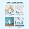 Flytande tvåldispenser smart väggmonterbar induktion hand tvättmaskin auto touchless infraröd sensor laddningsbar för kök badrum