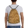 custom Ch Board Drawstring Backpack Bags Women Men Lightweight Chboard Game Player Gym Sports Sackpack Sacks for Yoga d60C#