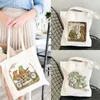 Grod Canvas Tote Bag Toad Canvas Tote Bag Froggy Gallore Canvas Tote Bag Anime Shop Bags Side For Ladies Gift H3PR#