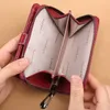 new Genuine Leather Women Wallet Small Ldies Purses Short Coin Purse For Girls Female Small Portomee Lady Perse Card Holder 85BN#