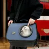 Borsa per gatti Zaino portatile per uscire Capsula spaziale Quattro stagioni Gabbia per cani a tracolla che trasporta ruscelli e