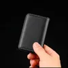 formal Busin Card Case ID Pouch PU Leather Card Box Man Credit Card Holder Black Brown Coffee Magnet Hasp Name Tag Bag D8xe#