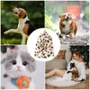 Dog Apparel Neck Warmer Soft Warm Leopard Pet Snood Drawstring Cat Ear Covering Hat For Chinchilla Party