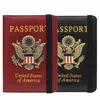 RFID USA America Cover per passaporto Titolare Donna Uomo Busin PU Leather ID Carta di credito Portafoglio Borsa Custodia da viaggio Accories