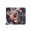 CARTOシリーズDem Slayer Kamado Tanjirou Wallets Kids Pu Purse Slim Wallet Dollar Price 60ve＃