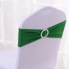 Telai 10/100 pz Elastico Sedia Nodo Paese Decorazione di Cerimonia Nuziale Telai Copertura Posteriore Mariage Hotel Casa Sedile Elegante E Moderno nastro